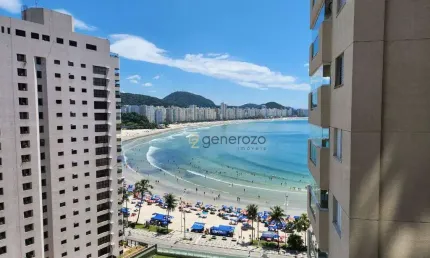 Apartamento a venda na praia das astúrias, varanda gourmet, 03 dormitórios, 02 vagas de garagem