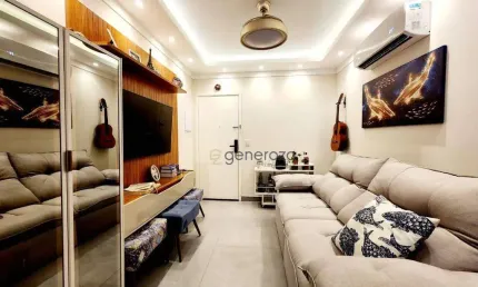 Apartamento a venda na praia das Pitangueiras, 01 domritório, 02 vagas de garagem e lazer