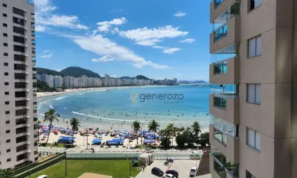 Apartamento a venda na praia das astúrias, prédio novo, 03 domritórios, varanda gourmet, 02 vagas de garagem