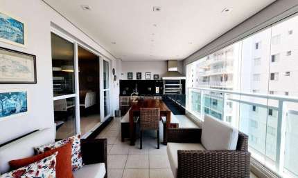 Apartamento a venda na praia das Astúrias, varanda gourmet, 03 dormitórios, com lazer completo