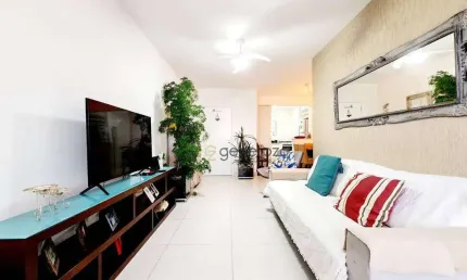 Apartamento a venda na praia das Astúrias, vista para o mar, 02 dormitórios, com garagem e lazer