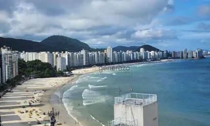 Apartamento a venda na praia das astúrias, 02 dormitórios, 02 vagas e lazer no prédio