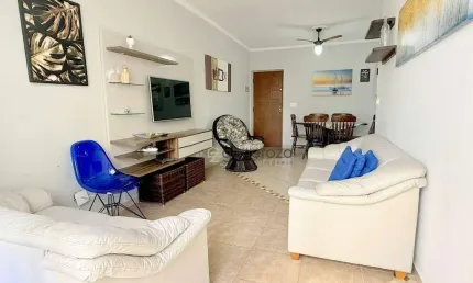 Apartamento na praia das pitangueiras, 02 dormitórios, 01 vaga, próximo à praia