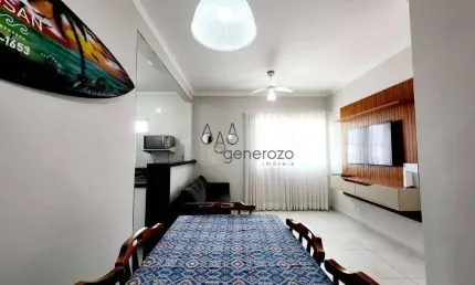 Apartamento a venda na praia das pitangueiras, 02 dormitórios, com garagem e lazer