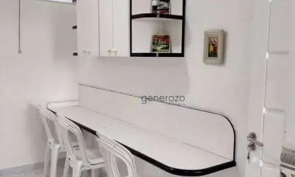 Apartamento a venda na praia das pitangueiras, 01 dormitório, na quadra da praia