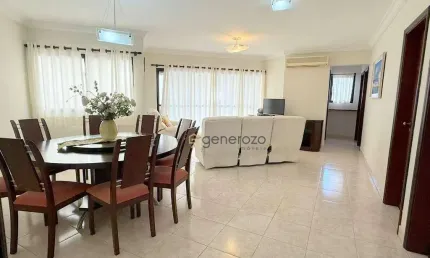 Apartamento na praia da enseada, 03 dormitórios, 01 vaga, lazer