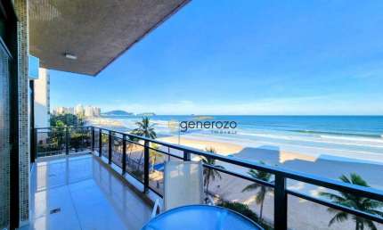 Apartamento com 4 dormitórios à venda, 211 m² por R$ 2.100.000 - Pitangueiras - Guarujá/SP