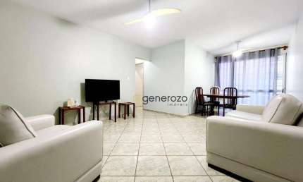 Apartamento para locação na praia das Pintangueiras, com 02 dormitórios, 01 vaga de garagem
