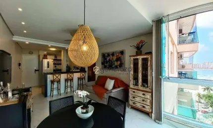 Apartamento com 2 dormitórios à venda, 50 m² por R$ 480.000 - Pitangueiras - Guarujá/SP