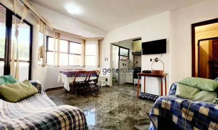 Apartamento a venda na praia das Astúrias, 02 dormitórios, com garagem e lazer