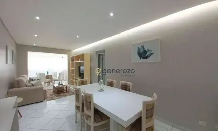 Apartamento com 2 dormitórios à venda, 110 m² por R$ 650.000,00 - Pitangueiras - Guarujá/SP