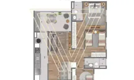 Apartamento sol da manhã - em fase final de construção de 85m² no la sierra medeiros jundiaí-sp - ap8013