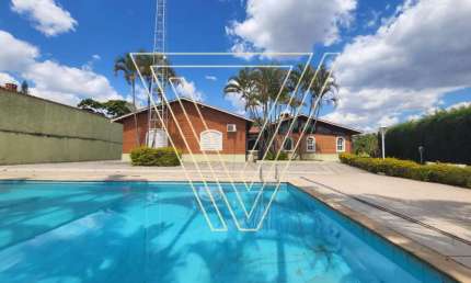 CHÁCARA COM CASA TÉRREA 410M² PISCINA ÁREA GOURMET  - CONDOMÍNIO PARQUE DA FAZENDA - CH7991