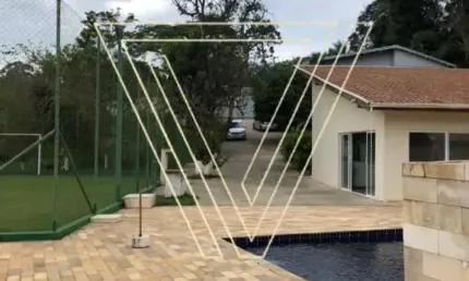 *LINDA CHÁCARA COM 2.757 M² DE TERRENO E 469 M² DE ÁREA CONSTRUÍDA, COM PISCINA E CAMPO DE FUTEBOL, VÁRZEA PAULISTA. - CH7571