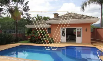 Casa 7 dormitórios   com piscina -  Malota - CAC6809