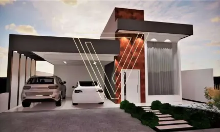 Casa condomínio- térrea - em fase de construção! - ca6740