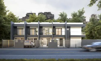 Geminado na planta com dois quartos no Nova Brasília