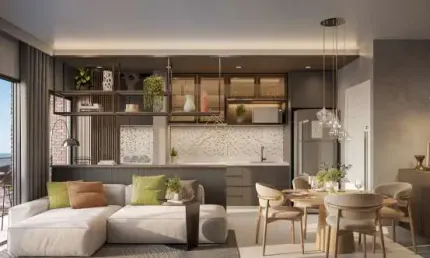 Apartamento com três quartos em Itajuba-Barra Velha