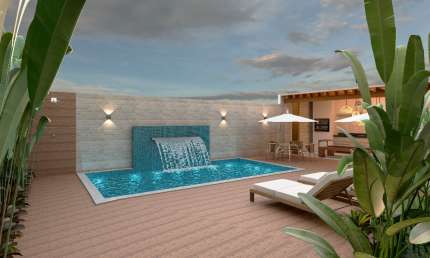 Duplex com vista mar na praia de Taperapuan em Porto Seguro Bahia.