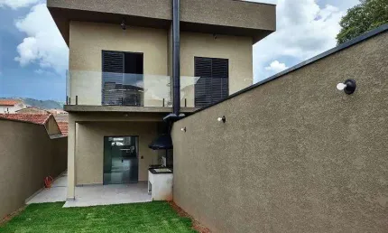 Casa para venda em atibaia, alvinopolis, 3 dormitórios, 3 suítes, 3 banheiros, 2 vagas