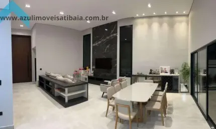 Casa em condomínio para venda em atibaia, condominio figueira garden, 3 dormitórios, 3 suítes, 4 banheiros, 3 vagas