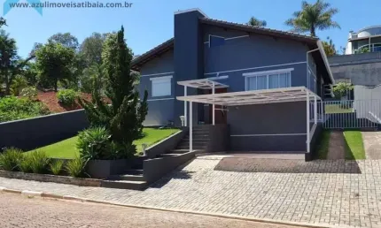 Casa aconchegante em condomínio fechado em atibaia! parque das garças ii
