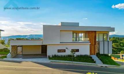 Sobrado de luxo em condominio fechado jardim são nicolau, atibaia sp