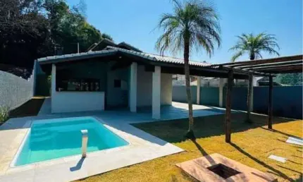 Casa de campo nova com piscina e gourmet  atibaia/sp