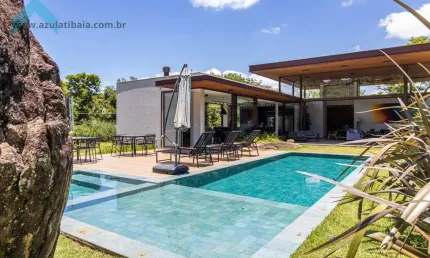 Casa térrea de luxo no flamboyant  vista pedra grande