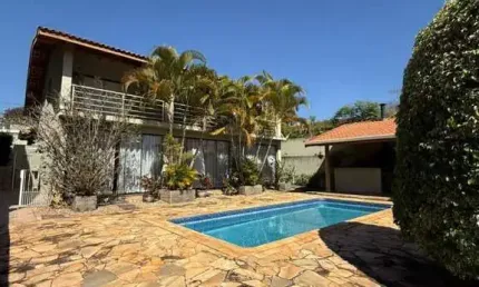 Casa com piscina e gourmet na vila giglio  atibaia