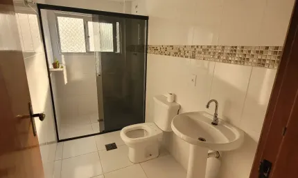Apartamento Quadra Mar, Vista Livre, 2 quartos, elevador, portaria 24H, Bairro: José Menino, Cidade: Santos/SP