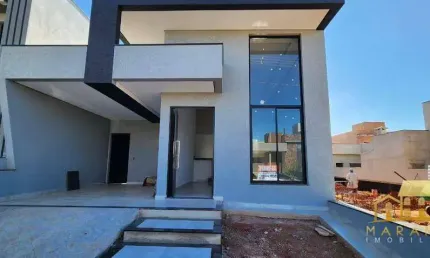 Casa com 3 dormitórios à venda, 134 m² por r$ 975.000,00 - residencial villagio wanel - sorocaba/sp