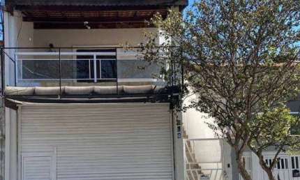 Aluguel no bairro do Eden - 1 Salao comercial e um sobrado com 2 dormitórios
