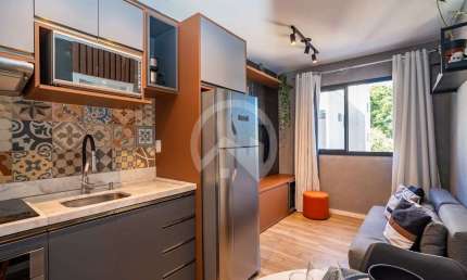 Apartamento com 1 quarto à venda na Rua Brigadeiro Franco, 552, Mercês, Curitiba, 26 m2 por R$ 489.900