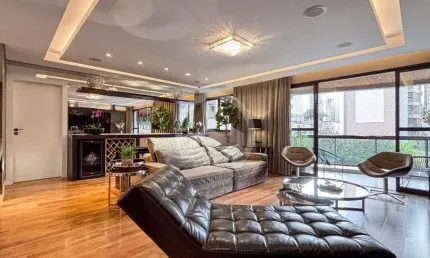 Apartamento com 3 quartos à venda na avenida iguaçu, 2713, água verde, curitiba, 162 m2 por r$ 2.490.000