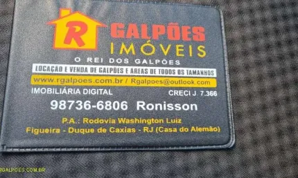Barracão / Galpão / Depósito com 2 salas à venda na Rua Carmem Miranda, Chácaras Rio-Petrópolis, Duque de Caxias por R$ 900.000