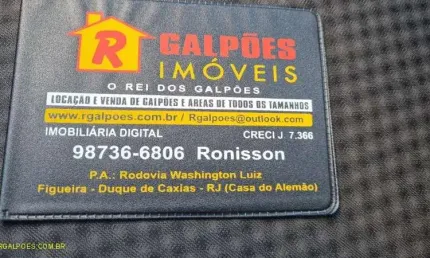 Barracão / Galpão / Depósito com 2 salas à venda na Avenida Feliciano de Castilho, Chácaras Rio-Petrópolis, Duque de Caxias por R$ 700.000
