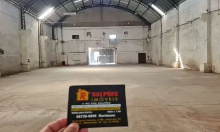 Barracão / Galpão / Depósito com 1 sala para alugar na Rua Leandro da Mota, 200, Vila São Luís, Duque de Caxias por R$ 14.000