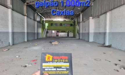 Barracão / Galpão / Depósito com 2 salas para alugar na Rua Lublin, Campos Elíseos, Duque de Caxias por R$ 15.000