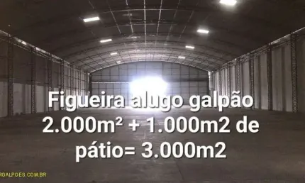 Barracão / Galpão / Depósito com 2 salas para alugar na Avenida Demétrio Ribeiro, 255, Figueira, Duque de Caxias por R$ 35.000