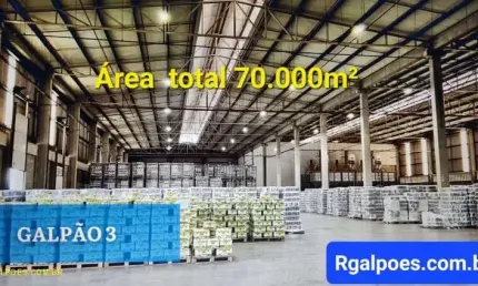 Barracão / Galpão / Depósito com 2 salas à venda na Rua Mário Pati Júnior, 4332, Fanchem, Queimados por R$ 45.000.000