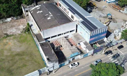 Galpão de 1.350 m² em terreno de 1.480 m² por para alugar  r$ 20.000/mês - barreto - niterói/rj