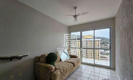 Apartamento no chateau du soleil, 70m² com 2 quartos - para alugar por r$3.000 + taxas - santa rosa - niterói/rj