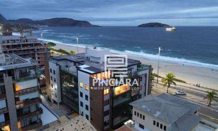 Cobertura de Alto Padrão com Vista para o Mar no Edifício Isla Único em Piratininga - 4 Quartos (2 Suítes) por R$4.000.000