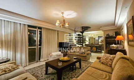 Cobertura de 200 m² com 3 quartos (2 suítes) - à venda por r$ 1.300.000