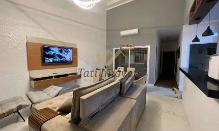 Casa em condomínio fechado com 3 quartos à venda na Avenida Pedro Muszkat, Residencial Samambaia, São Carlos