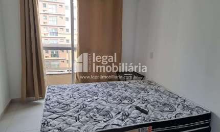 kitnet mobiliada de 30m  Ideal para quem mora sozinho,   pequena sacada,