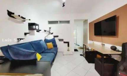 Apartamento para Venda em Santos, Boqueirão, 1 dormitório, 1 banheiro, 1 vaga