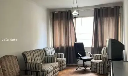 Apartamento para Venda em São Vicente, Gonzaguinha, 3 dormitórios, 2 banheiros, 1 vaga
