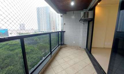 Apartamento para Locação em Santos, Aparecida, 3 dormitórios, 1 suíte, 2 banheiros, 2 vagas